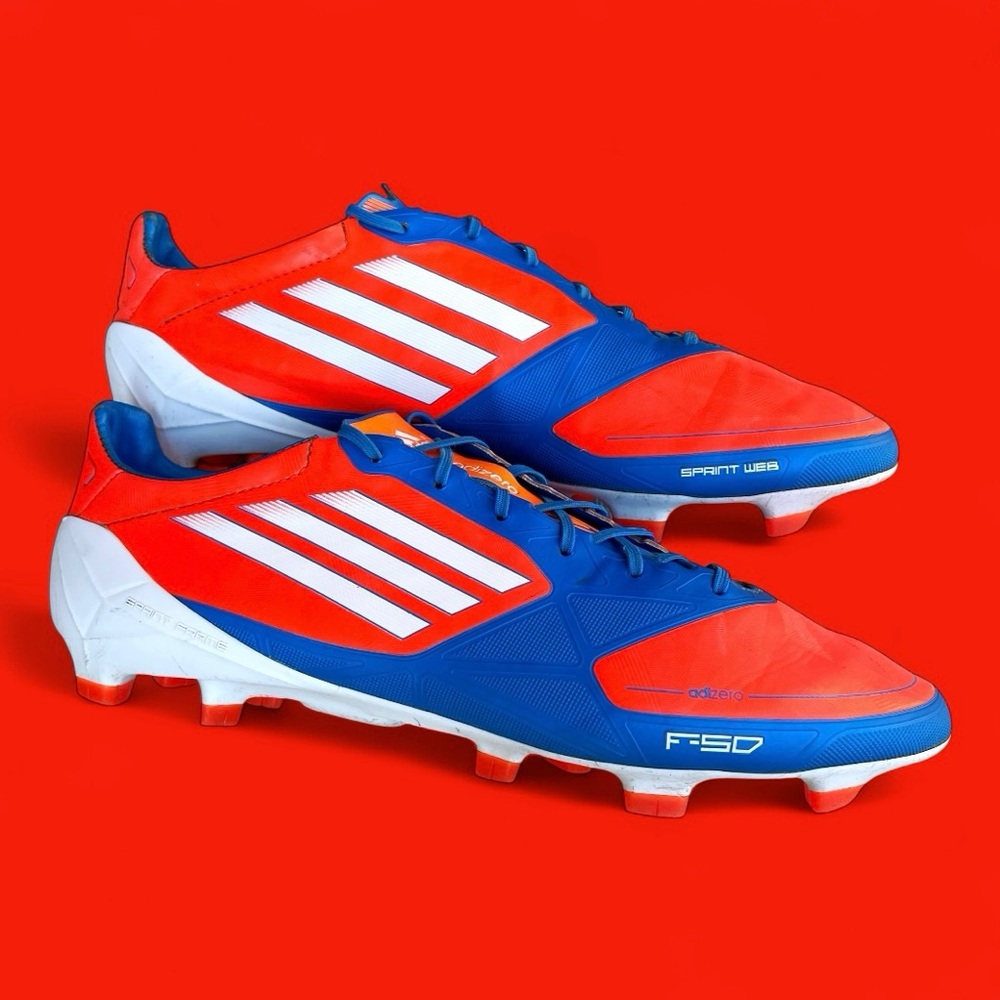 ADIDAS F50 ADIZERO TRX FG SOCCER CLEATS / 9 US